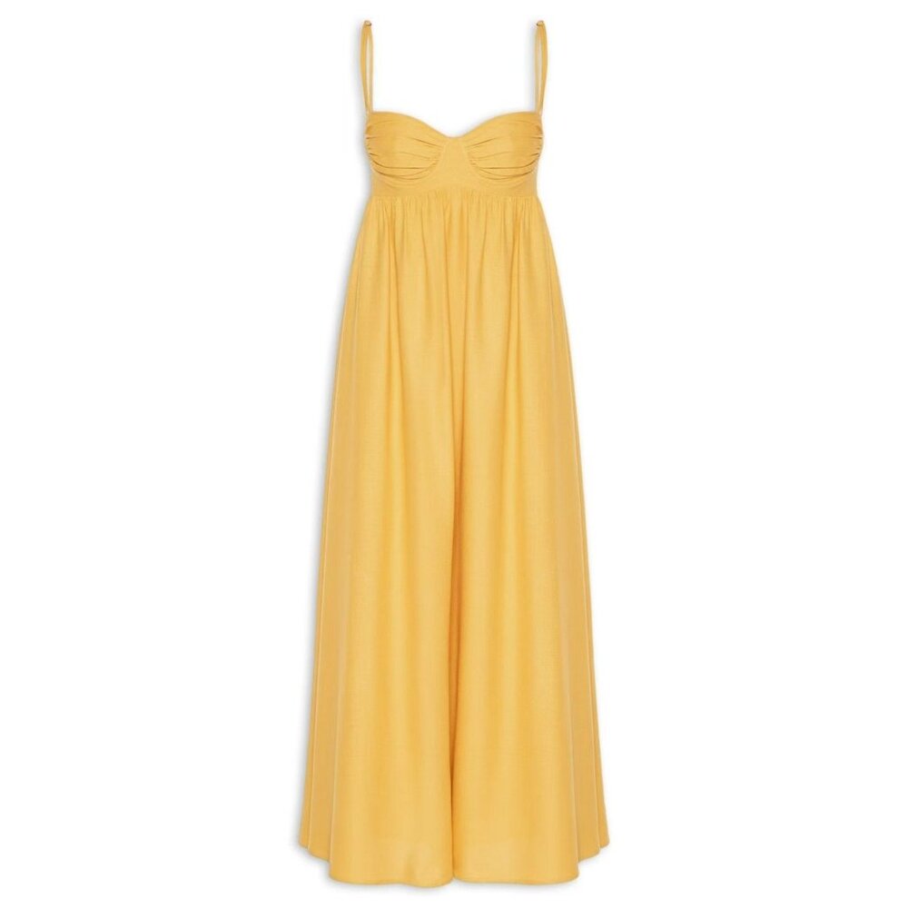 FARM Rio Yellow Maxi Dress - Picture 5 of 16